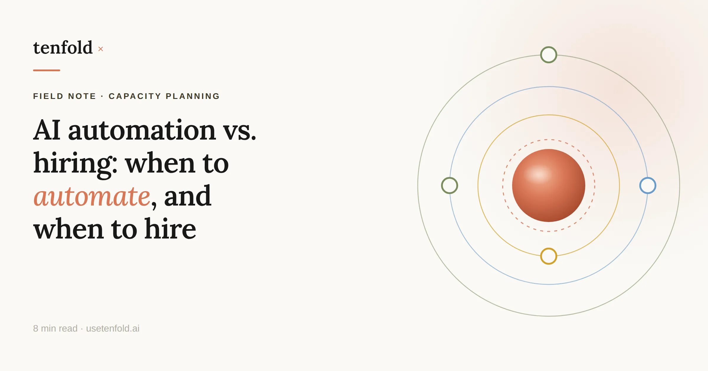 AI Automation vs. Hiring: When to Automate a Role and When to Fill It