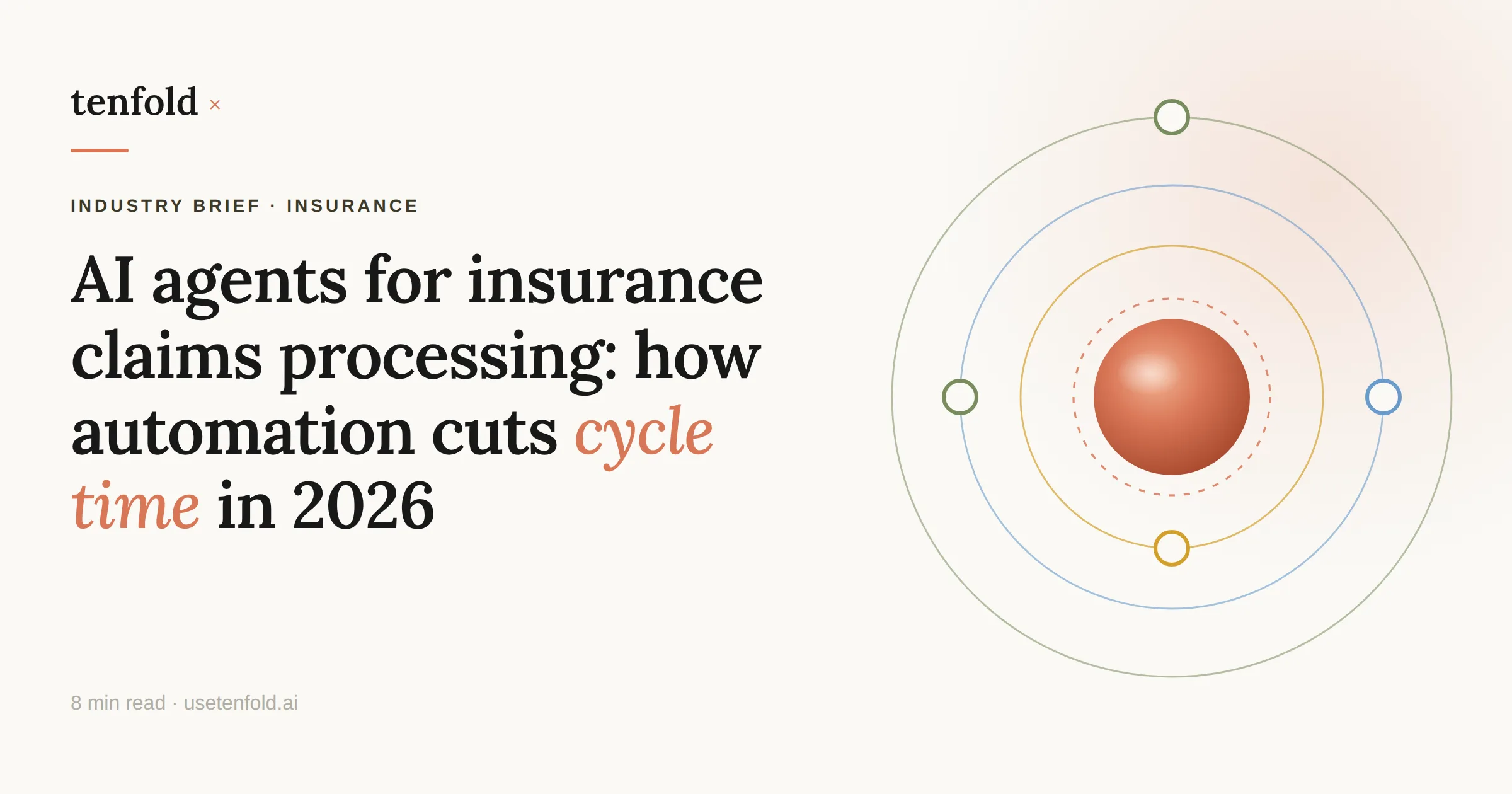 AI Agents for Insurance Claims Processing: How Automation Cuts Cycle Time in 2026