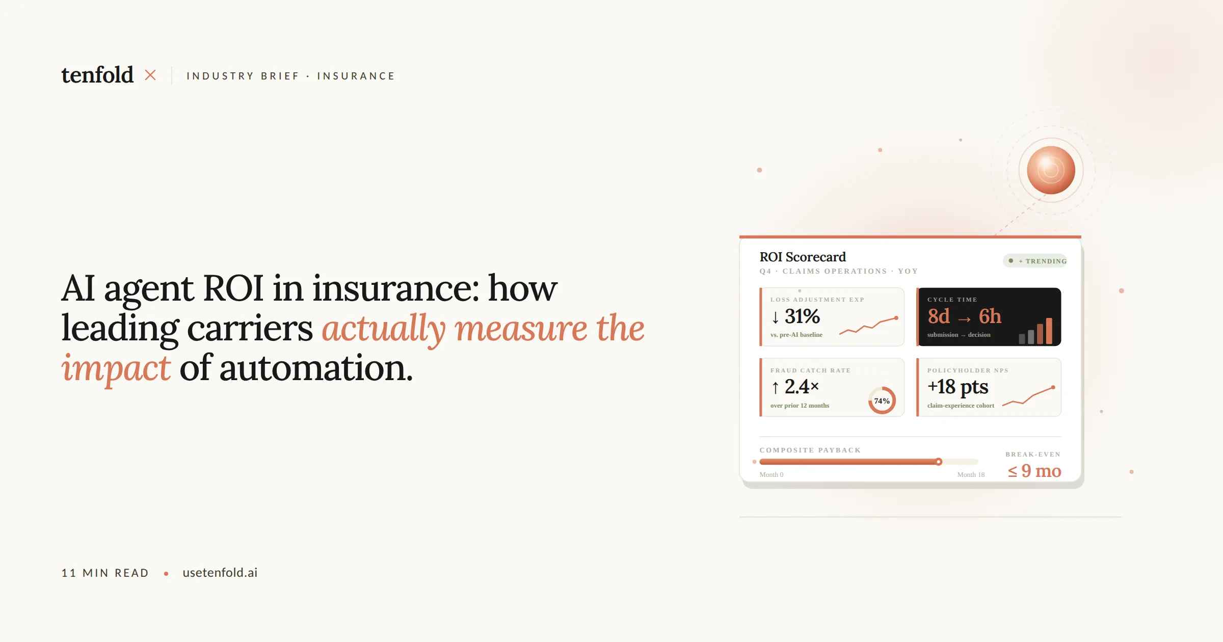 AI Agent ROI in Insurance: How Leading Carriers Are Actually Measuring the Impact of Automation