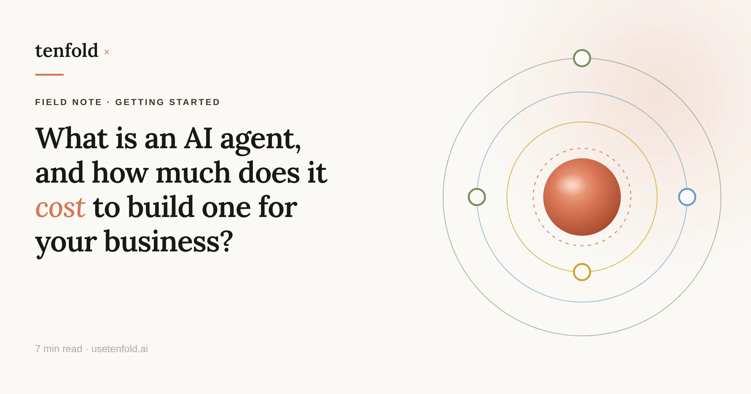 What Is an AI Agent, and How Much Does It Cost to Build One for Your Business?